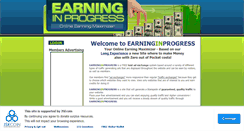 Desktop Screenshot of earninginprogress.com